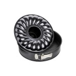 Zenker Moule à charnière Black Metallic avec 2 étagères, Ø 28 cm