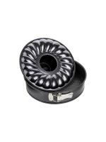 Zenker Moule à charnière Black Metallic avec 2 étagères, Ø 28 cm