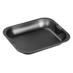 Zenker Plat à gratin Special Cooking 33.5 x 27 cm, Angulaire, Noir