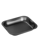 Zenker Plat à gratin Special Cooking 33.5 x 27 cm, Angulaire, Noir