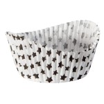 Zenker Moule à muffins Étoiles Blanc, 50 Pièce/s