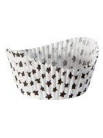 Zenker Moule à muffins Étoiles Blanc, 50 Pièce/s