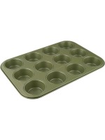 Zenker Moule à muffins Green Vision 12 bennes