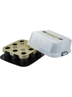 Zenker Mini moule à gâteau avec capot de transport 30 x 30 cm