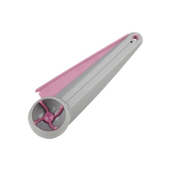 Zenker Presse à vermicelles Sweet Sensation Gris/Rose, 3 x16 cm