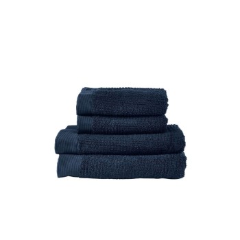 Zone Frottierset Classic Dark Blue, 2Stk. 50x100 cm, 2Stk. 70 x140 cm