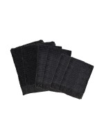 Zone Denmark Set de linge éponge Classic Noir