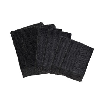 Zone Duschset Classic schwarz KIT, 6teilig