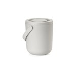 Zone Komposteimer Circular 3l Warm Grey, Grau, 16x19.5cm, ABS