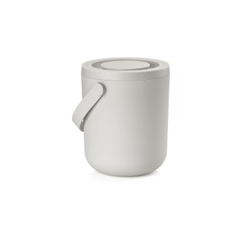 Zone Denmark Seau à compost Circular 3 l, Gris