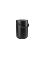 Zone Abfalleimer Circular 22l Black, black , D 28 x H 44cm, ABS/Metall