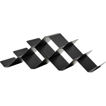 Zone Weinregal Rocks Black, black , 51.3x20x16.9cm, Metall/Eisen Zone Weinregal Rocks Black, black , 51.3x20x16.9cm, Metall/Eisen