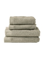 Zone Denmark Set de linge éponge Classic Eucalyptus vert