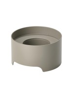 Zone Teelichthalter Singles, grey, Metall, 7.5x4.2 cm (DxH)