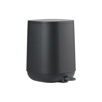 Zone Treteimer Time, black , ABS, 20.8x20.8x27.5 cm  (LxBxH)