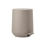 Zone Denmark Poubelle à pédale Nova 3 l, Taupe