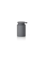 Zone Seifenspender Karma 0.25L, grey, 7.6x12.7 cm (DxH), Steingut