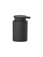 Zone Seifenspender Karma 0.25L, black , 7.6x12.7 cm (DxH), Steingut