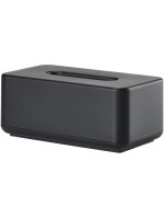 Zone Kosmetiktuchbox Ume, Schwarz, 25.6x14x10.7 cm (LxBxH), ABS