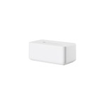 Zone Kosmetiktuchbox Ume, Weiss, 25.6x14x10.7 cm (LxBxH), ABS