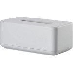 Zone Kosmetiktuchbox Ume, Hellgrau, 25.6x14x10.7 cm (LxBxH), ABS