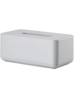 Zone Kosmetiktuchbox Ume, Hellgrau, 25.6x14x10.7 cm (LxBxH), ABS