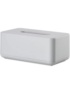 Zone Kosmetiktuchbox Ume, Hellgrau, 25.6x14x10.7 cm (LxBxH), ABS Zone Kosmetiktuchbox Ume, Hellgrau, 25.6x14x10.7 cm (LxBxH), ABS