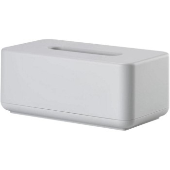 Zone Kosmetiktuchbox Ume, Hellgrau, 25.6x14x10.7 cm (LxBxH), ABS