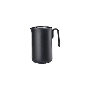 Zone Thermoskanne Jug Singles 1 Liter, black , 13.2x22 cm (DxH), PP, Glas