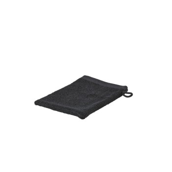 Zone Denmark Gant de toilette Sauna 21 x 15.5 cm, Noir Zone Denmark Gant de toilette Sauna 21 x 15.5 cm, Noir