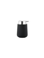 Distributeur de savon Zone Nova Black, H: 11.5cm P: 8cm, porcelaine