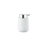 Distributeur de savon Zone Nova blanc, H: 11.5cm P: 8cm, porcelaine, 250ml