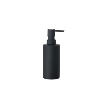 Distributeur de savon Zone Solo noir, H: 17.5cm P: 6cm, porcelaine, 250ml Distributeur de savon Zone Solo noir, H: 17.5cm P: 6cm, porcelaine, 250ml