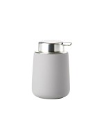 Zone Seifenspender Nova Hellgrey, H:11.5cm D:8cm, Porzellan, 250ml