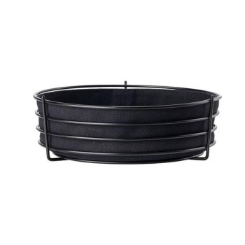 Zone Brotkorb Temptation Black, 100% Baumwolle/ Metal, DxH: 22.5x8cm Zone Brotkorb Temptation Black, 100% Baumwolle/ Metal, DxH: 22.5x8cm