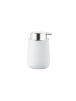 Distributeur de savon Zone Nova blanc, H: 11.5cm P: 8cm, porcelaine, 250ml