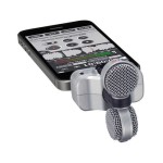 Zoom IQ7, MS Mikrofon for iOS Geräte, 16Bit /48 kHz, Lightning Stecker, silver