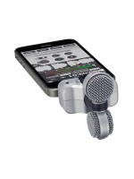 Zoom IQ7, MS Mikrofon pour iOS Geräte, 16Bit /48 kHz, Lightning Stecker, argent