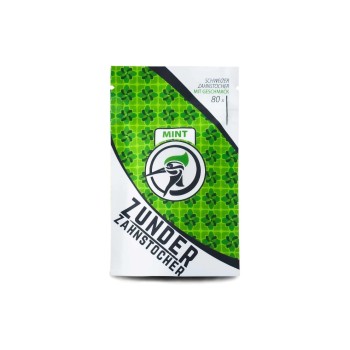 Zunder Zahnstocher Cure-dents Cure-dents 80 Pièce/s Zunder Zahnstocher Cure-dents Cure-dents 80 Pièce/s