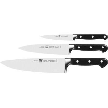 Zwilling 3tlg Professional S Messerset, Edelstahl 42x0x3.7cm Zwilling 3tlg Professional S Messerset, Edelstahl 42x0x3.7cm