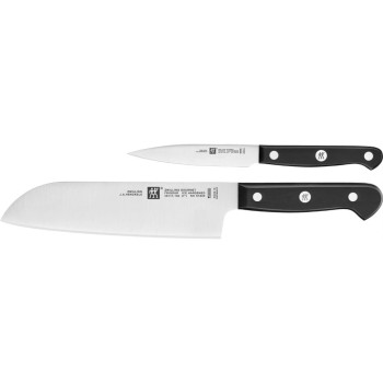 Zwilling 2tlg Gourmet Messerset, Edelstahl 42x10x3.5cm Zwilling 2tlg Gourmet Messerset, Edelstahl 42x10x3.5cm