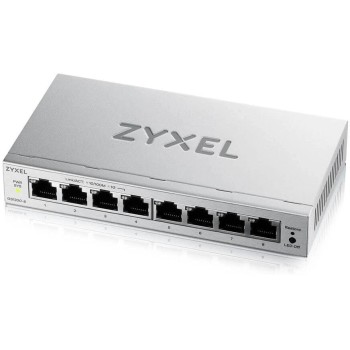 ZyXEL GS1200-8 IPTV v3 8 Port Switch, 8x GbE, lüfterlos,web-managed ZyXEL GS1200-8 IPTV v3 8 Port Switch, 8x GbE, lüfterlos,web-managed