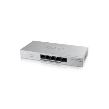 ZyXEL GS1200-5HP v2 5 Port Switch, 1Gbps, 4 PoE, IGMP, web-managed, lüfterlos ZyXEL GS1200-5HP v2 5 Port Switch, 1Gbps, 4 PoE, IGMP, web-managed, lüfterlos
