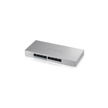 ZyXEL GS1200-8HP: 8Port-PoE+-Switch, V2, lüfterlos, 4xPoE+, max. 60 Watt ZyXEL GS1200-8HP: 8Port-PoE+-Switch, V2, lüfterlos, 4xPoE+, max. 60 Watt