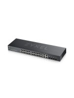 ZyXEL GS1920-24v2, Web-Managed, Gigabit, 24x 10/100/1000, 4x Combo for SFP