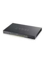 ZyXEL GS1920-24HPv2, PoE+, Web-Managed, 24x 10/100/1000, 4x Combo für SFP