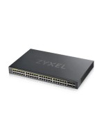 ZyXEL GS1920-48HPv2, Web-Managed, Gigabit, 48x 10/100/1000 PoE, 4x Combo for SFP